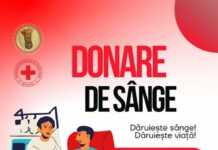 Parohia „Sfinții Martiri Brâncoveni” se alătură Filialei de Cruce Roșie Soroca cu prilejul Zilei Donatorului de Sânge