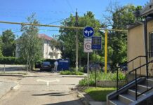 La Drochia, a fost fluidizat traficul rutier în perimetrul blocurilor locative din preajma Grădiniței numărul opt