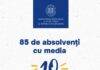 Doi elevi din municipiul Soroca și un elev din orașul Drochia au obținut media generală 10 la examenul național de bacalaureat 2026