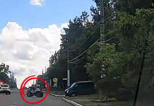 Doi minori pe ATV au fost surprinși fugind de poliție pe o stradă din Soroca / VIDEO