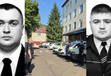 Sirene în semn de doliu și la Soroca: polițiștii și-au comemorat colegii decedați în misiune / VIDEO