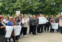 Protest pașnic la Soroca pentru reluarea alimentării cu apă / VIDEO