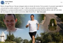 Bălțeanul Sergiu Pascari are o „idee fixă” – să alerge și să documenteze toate cele 431 de străzi din „capitala Nordului”