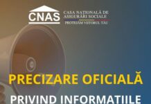 Atenție! Afirmațiile privind presupusele supraplăți create în raport cu unii beneficiari ai alocațiilor pentru dizabilitate sunt eronate.
