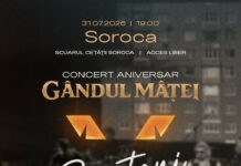 Gândul Mâței lansează turneul aniversar „Prieteni de drum” printr-un concert la Soroca