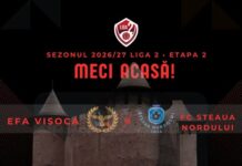 EFA speră să câștige în primul meci de acasă, cu FC Steaua Nordului