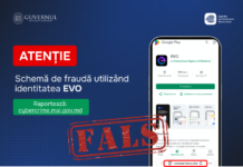 O nouă tentativă de fraudă: oamenii sunt manipulați să descarce EVO de pe un site fals
